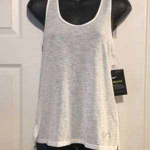 New white Nike Tank
